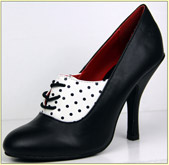 saddle oxford heels