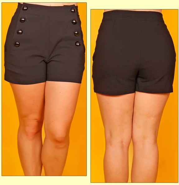 rockabilly shorts